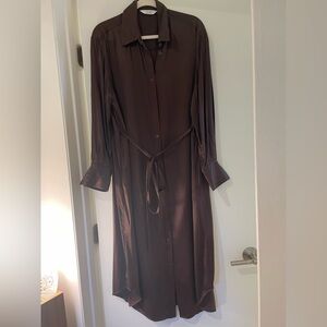 & Other Stories brown maxi dress
